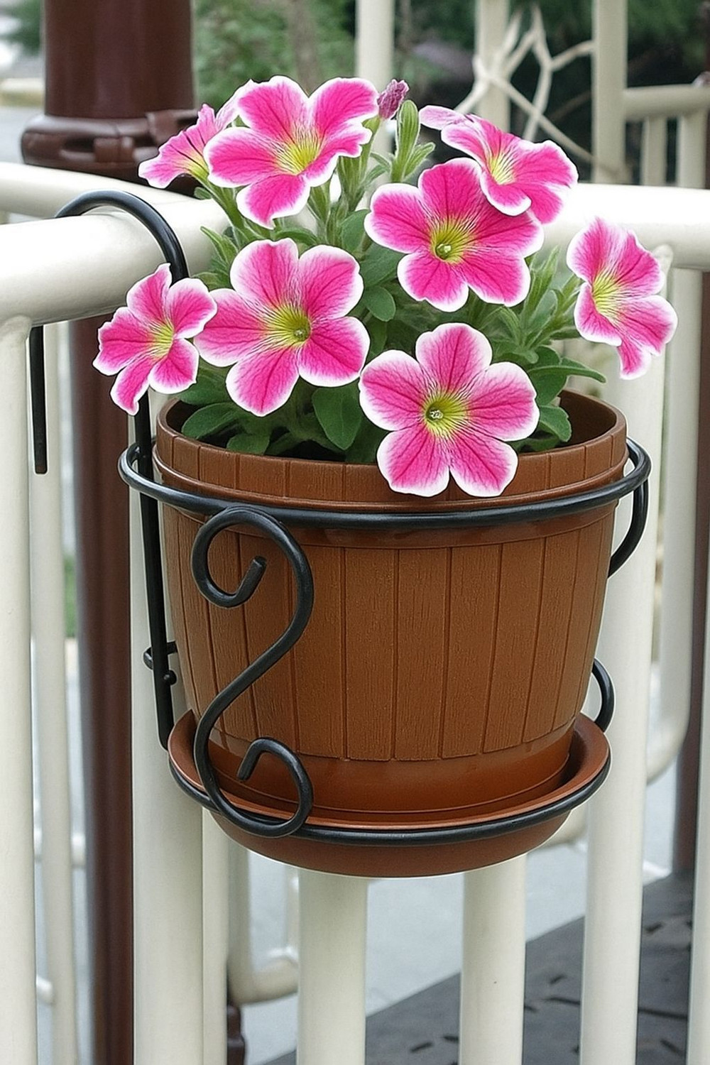 Image of NEW GULSHAN HANDICRAFTS Hanging plant stand for living room, plant stand for balcony Plant Container Set