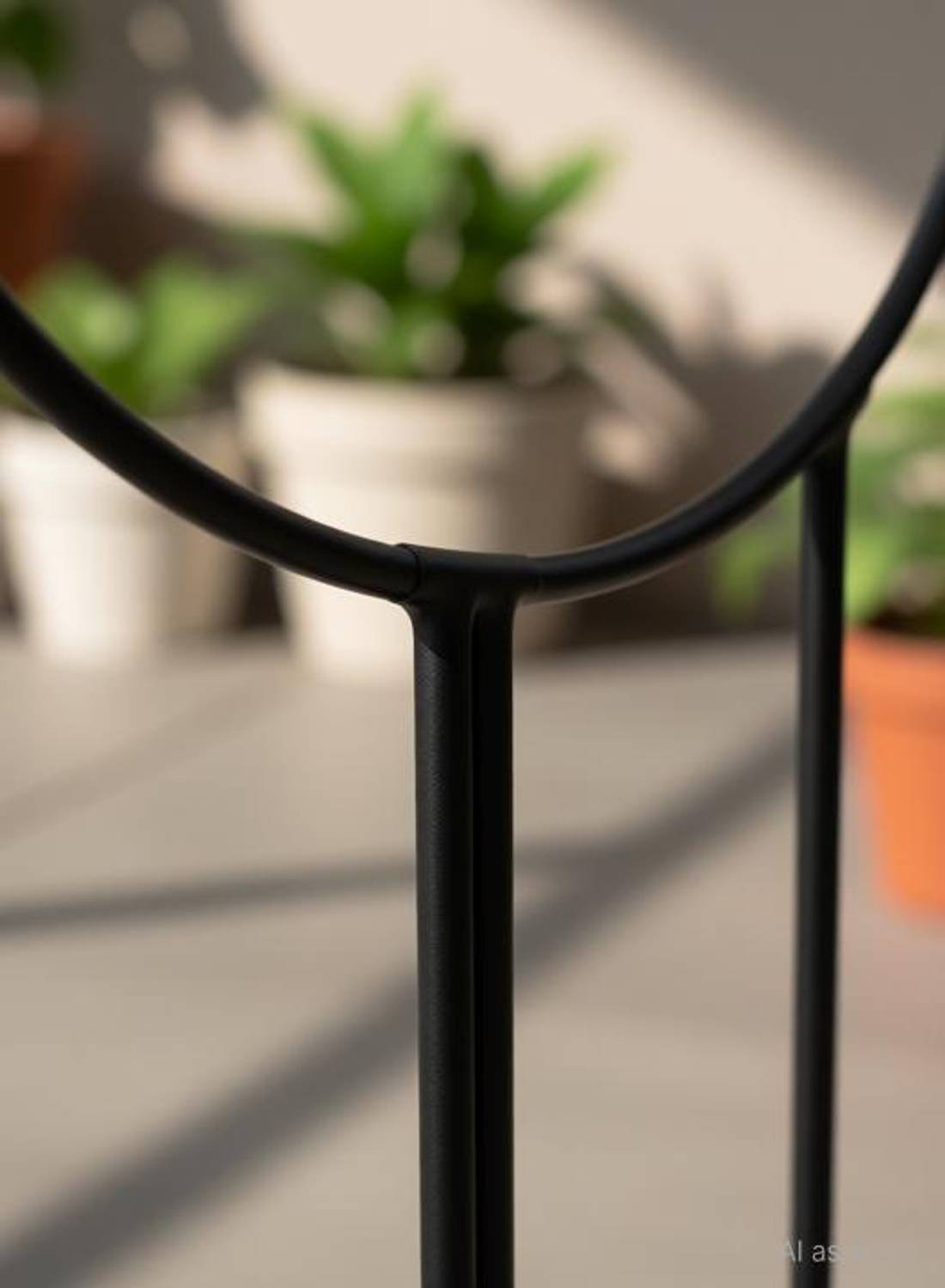 AMAZBIRD Circle Trellis for Climbing Plants Indoor, Plant Metal Trellis Support Plant Container Set