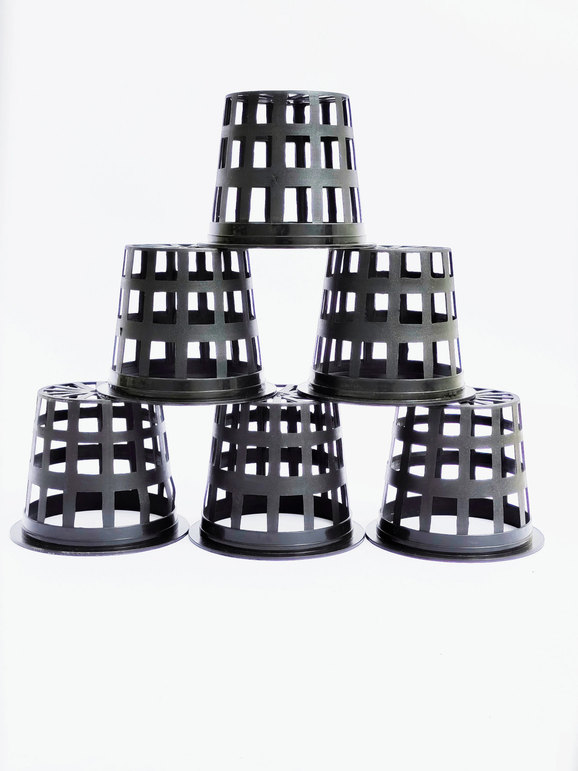 Image of Farm Genie Net Pots | 3 inch | Hydroponics | Food Safe | Unbreakable | Pack of 25 | Plant Container Set