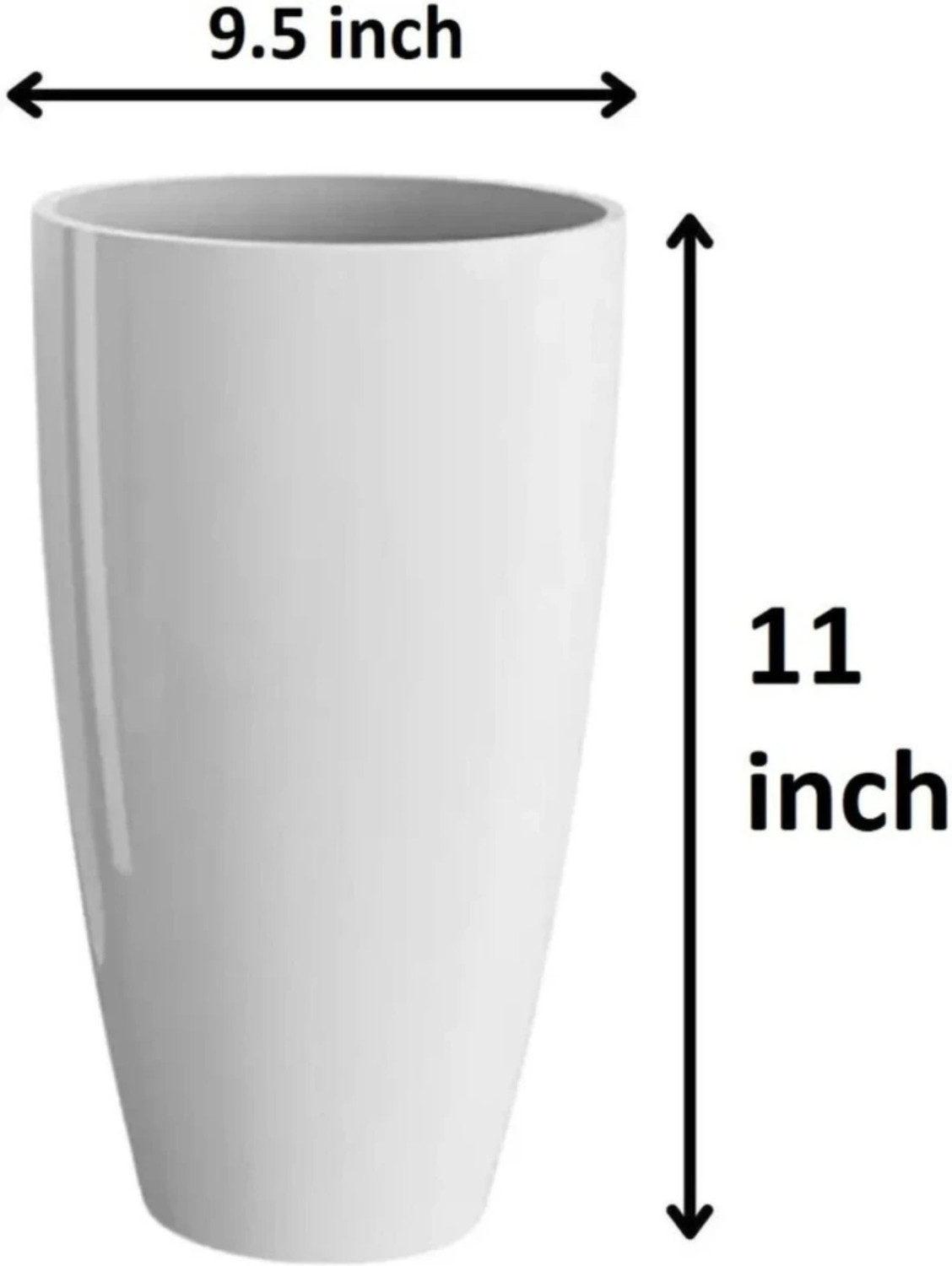 Image of UBBISKART HOUSEWARE 11 inch tower Plant Container Set