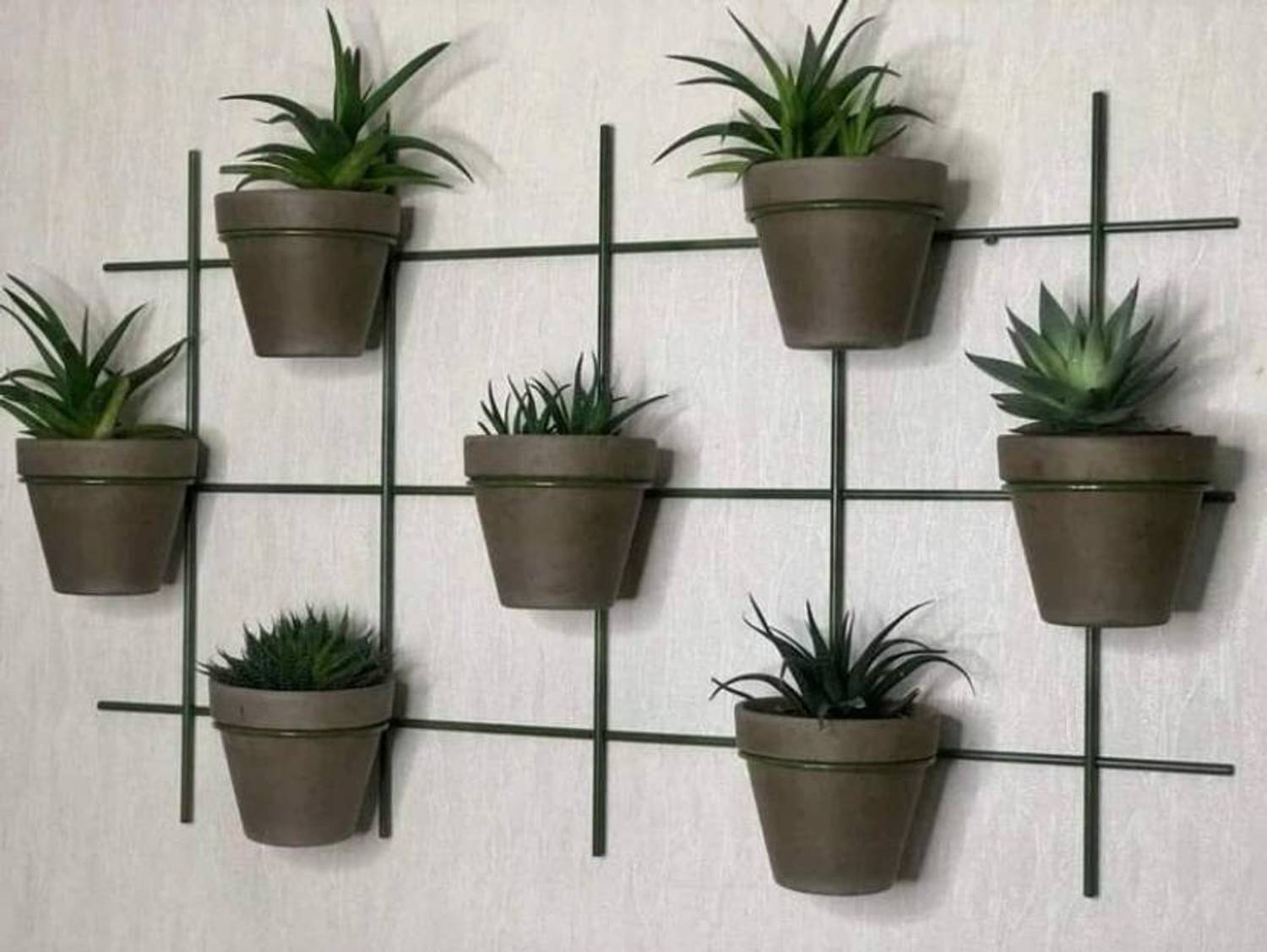 ICON CREATION Wall Mounted Hanging Planter Rack Plant Basket