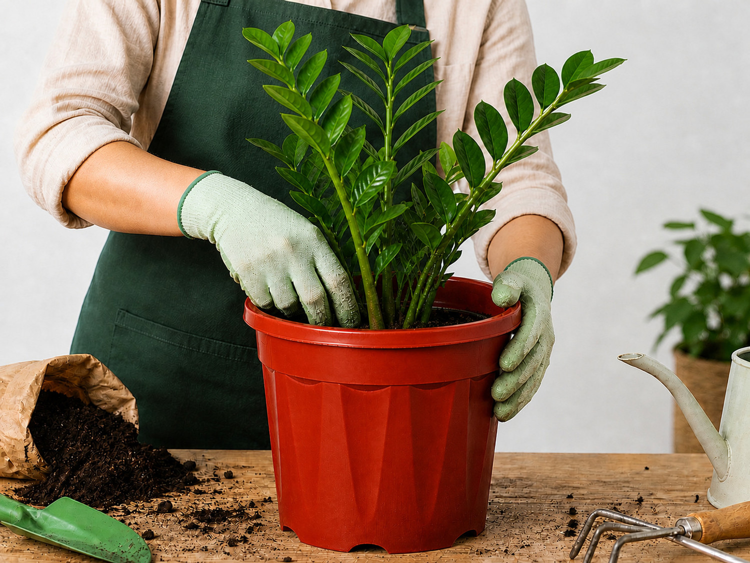 Image of Bioworth Growing pot | 12 inch | TERRACOTTA colour | Indoor and Outdoor use Plant Container Set