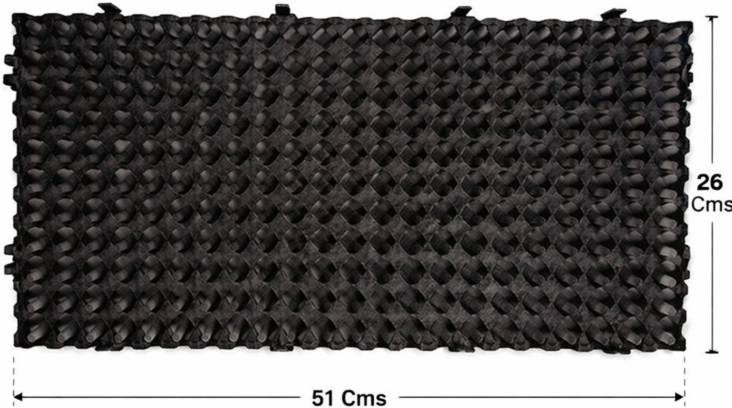 Image of MASHKI Plastic Drain Cell Mat for Grass, Lawn Plant Container Set Plant Container Set