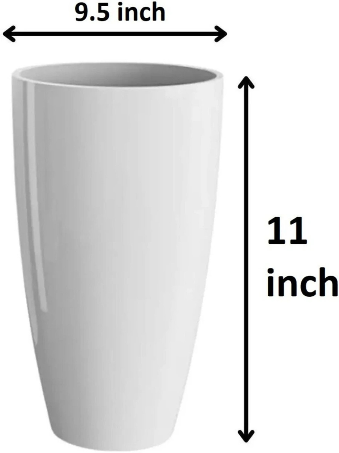 Image of fantabo white tower Plant Container Set