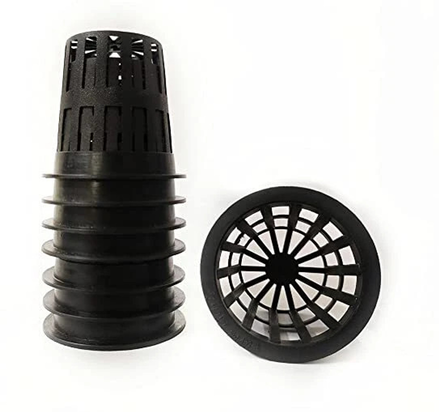 Image of Farm Genie Net Pots | 2 inch | Hydroponics | Food Safe | Unbreakable | Pack of 25 | Plant Container Set