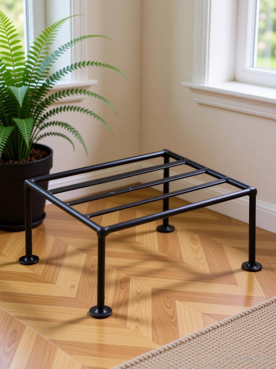 Appraise Home Impex Indoor Outdoor Planter Stand for Home and Office Decoration and Gardening Plant Container Set