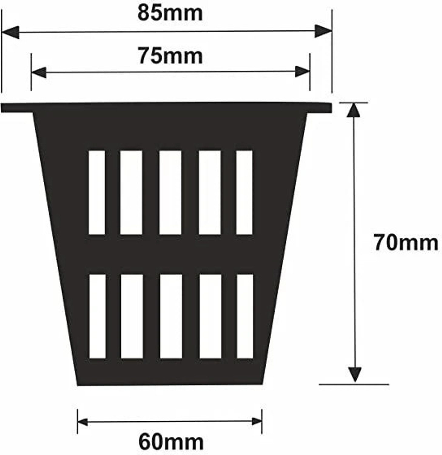 Image of Farm Genie Net Pots | 3 inch | Hydroponics | Food Safe | Unbreakable | Pack of 25 | Plant Container Set