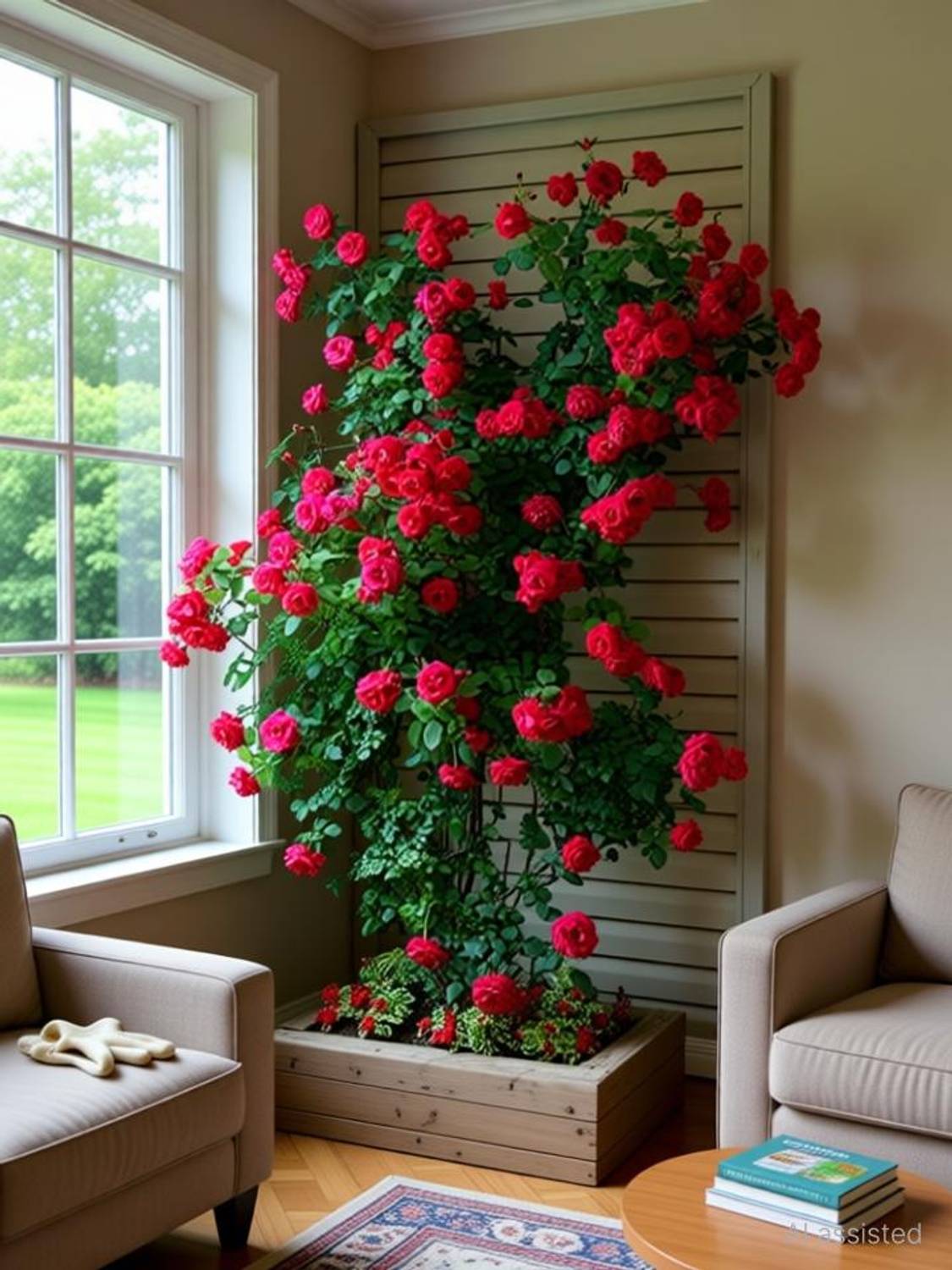 Aclipastal Rose Plant  sapling