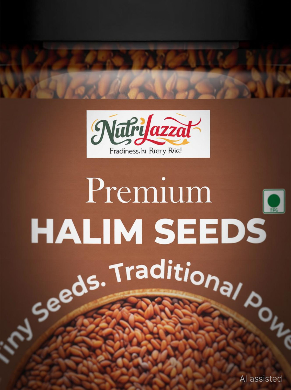 Image of Nutrilazzat Halim Seeds | Garden Cress Seeds | Iron & Protein Rich Energy Booster Seed