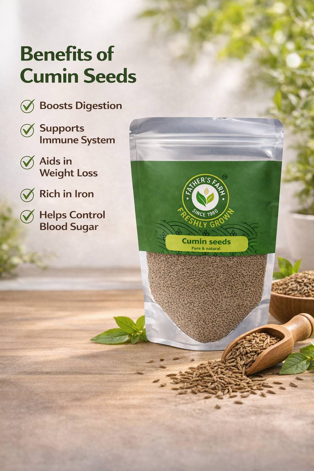 Fathers Farm Cumin Seeds