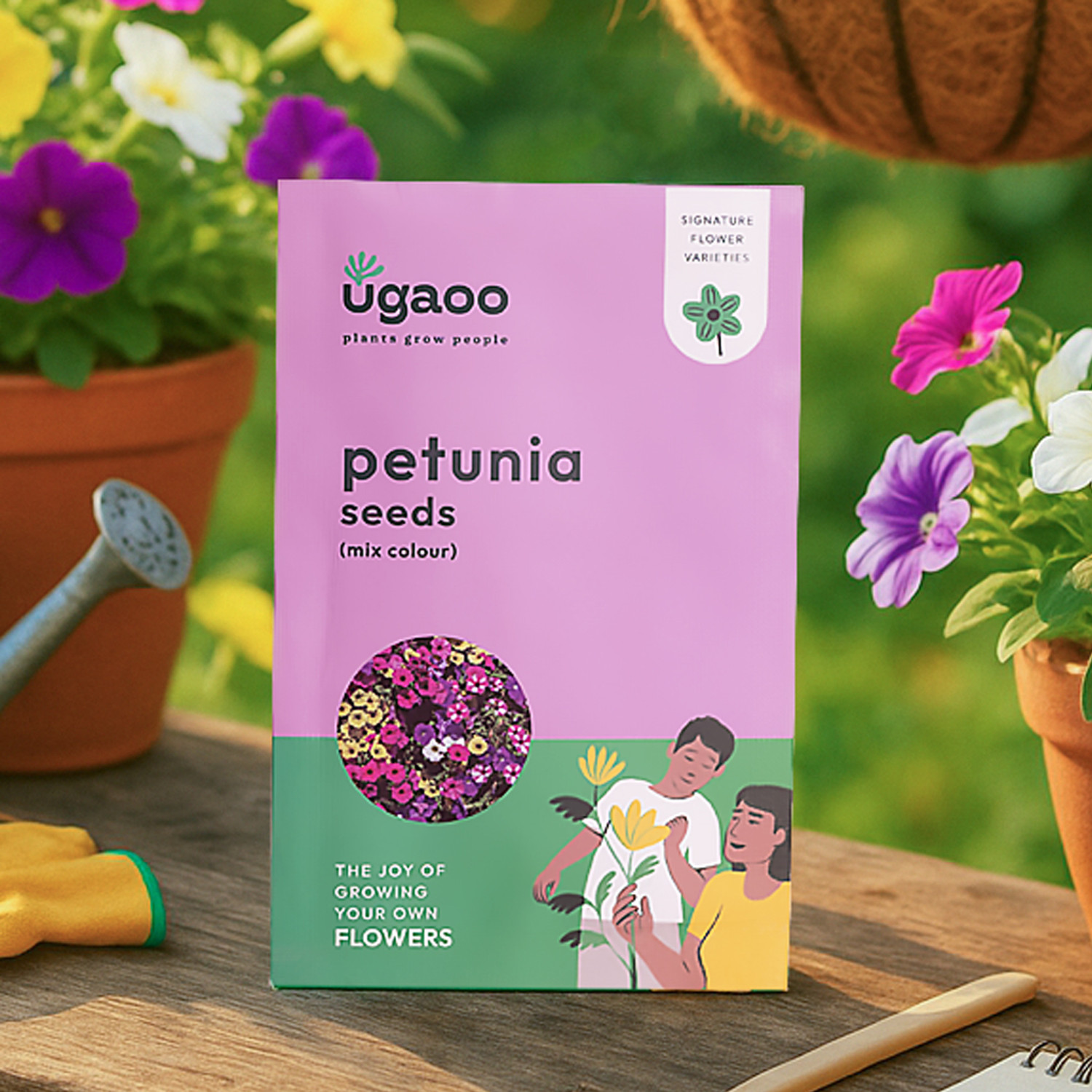 Image of UGAOO Petunia Mix Flower Seeds Seed