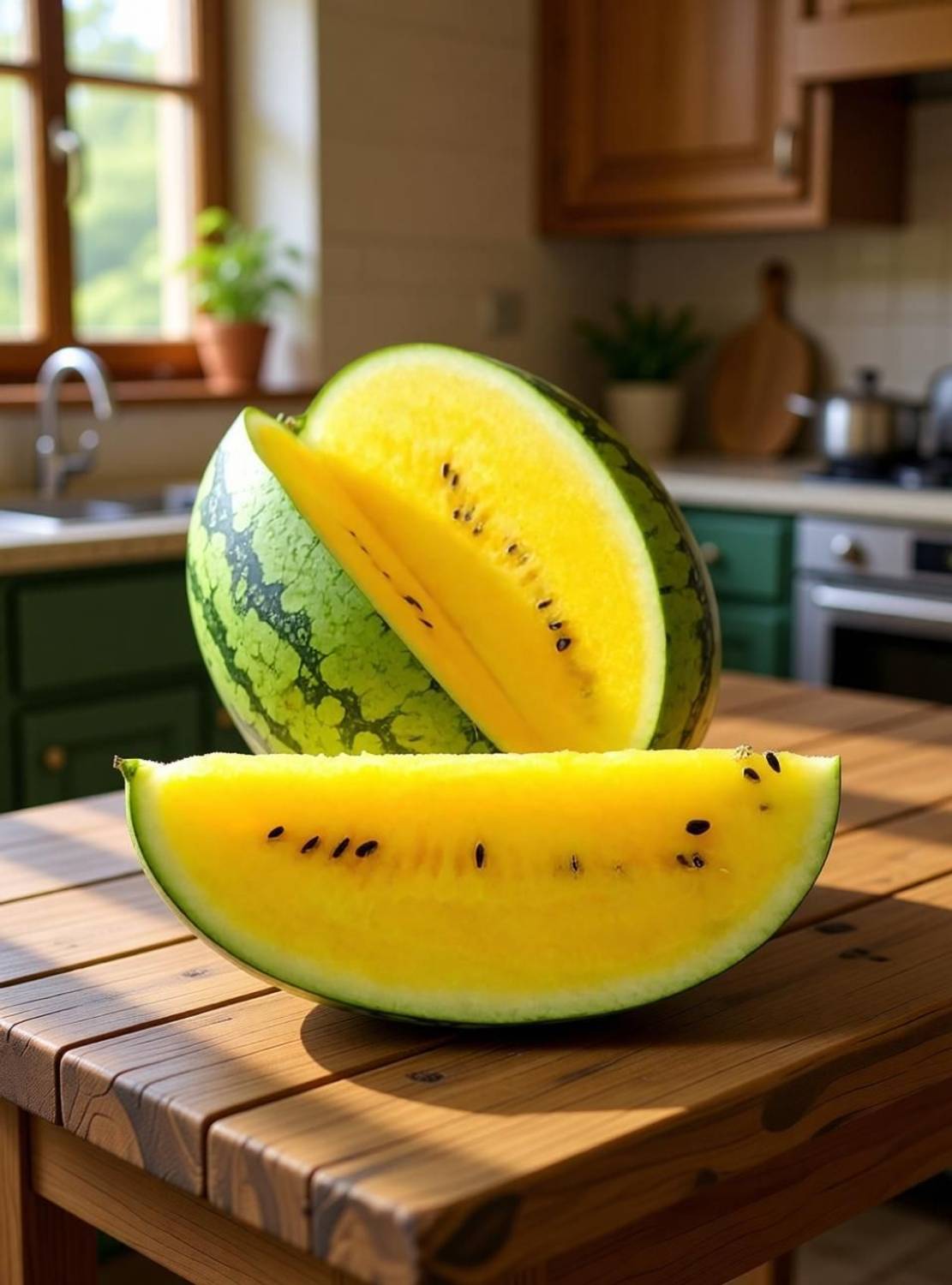 メロン2 CYBEXIS ATS-33 - Yellow Watermelon - (150 Seeds) Seed Price in