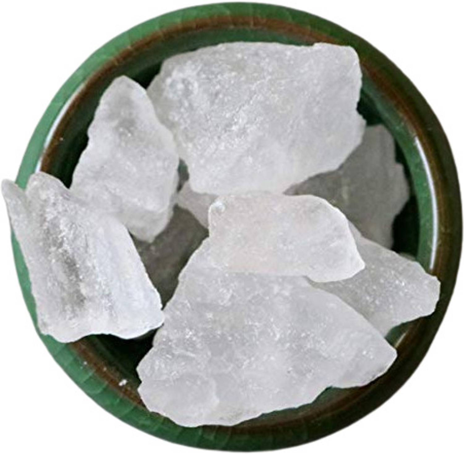 Naturel Ayurvedic Safed Phitkari, Safed Fitkari, White Alum Crystal, Skin ,Face, | 100 % Pure and Clean | Seed