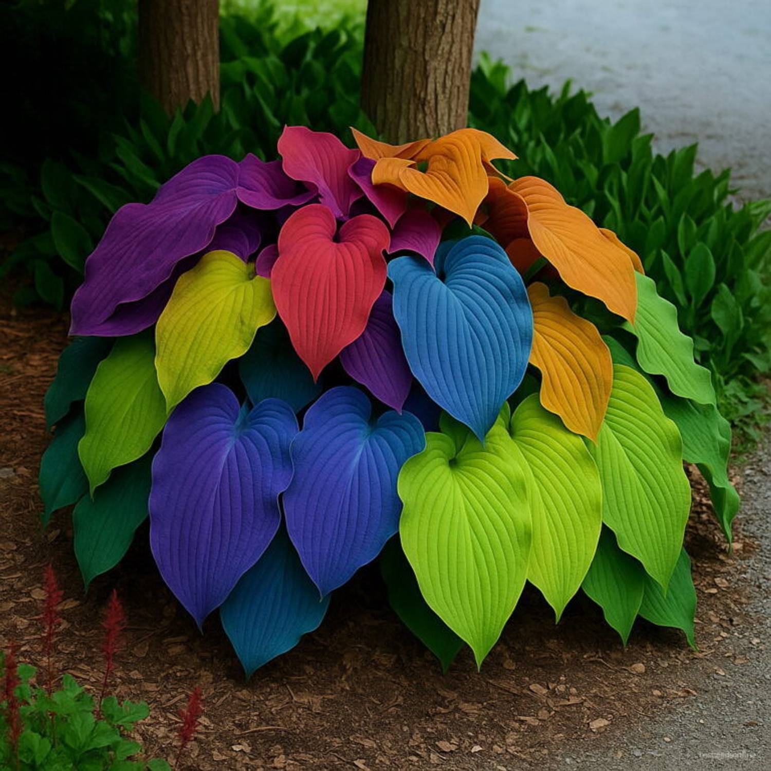 AVRAJIT Hosta mix flower,Plantain Lily,Giboshi,Perennial hosta,Shade plant ,Heirloom Seed