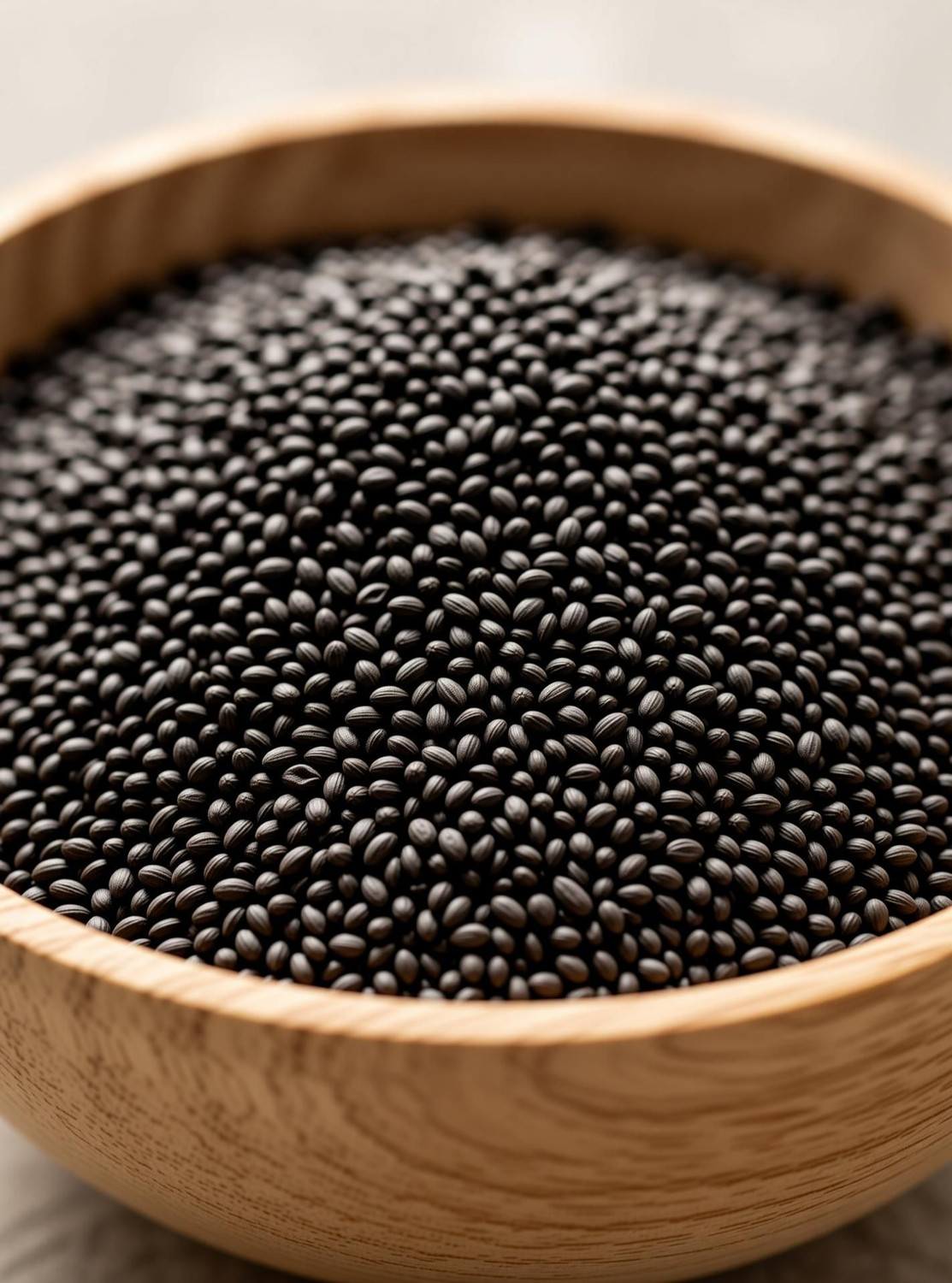 Image of AnnieHerbs Basil Seeds | Sabja Seeds for Falooda | Tukmaria Seeds for Eating | Takmaria Seed