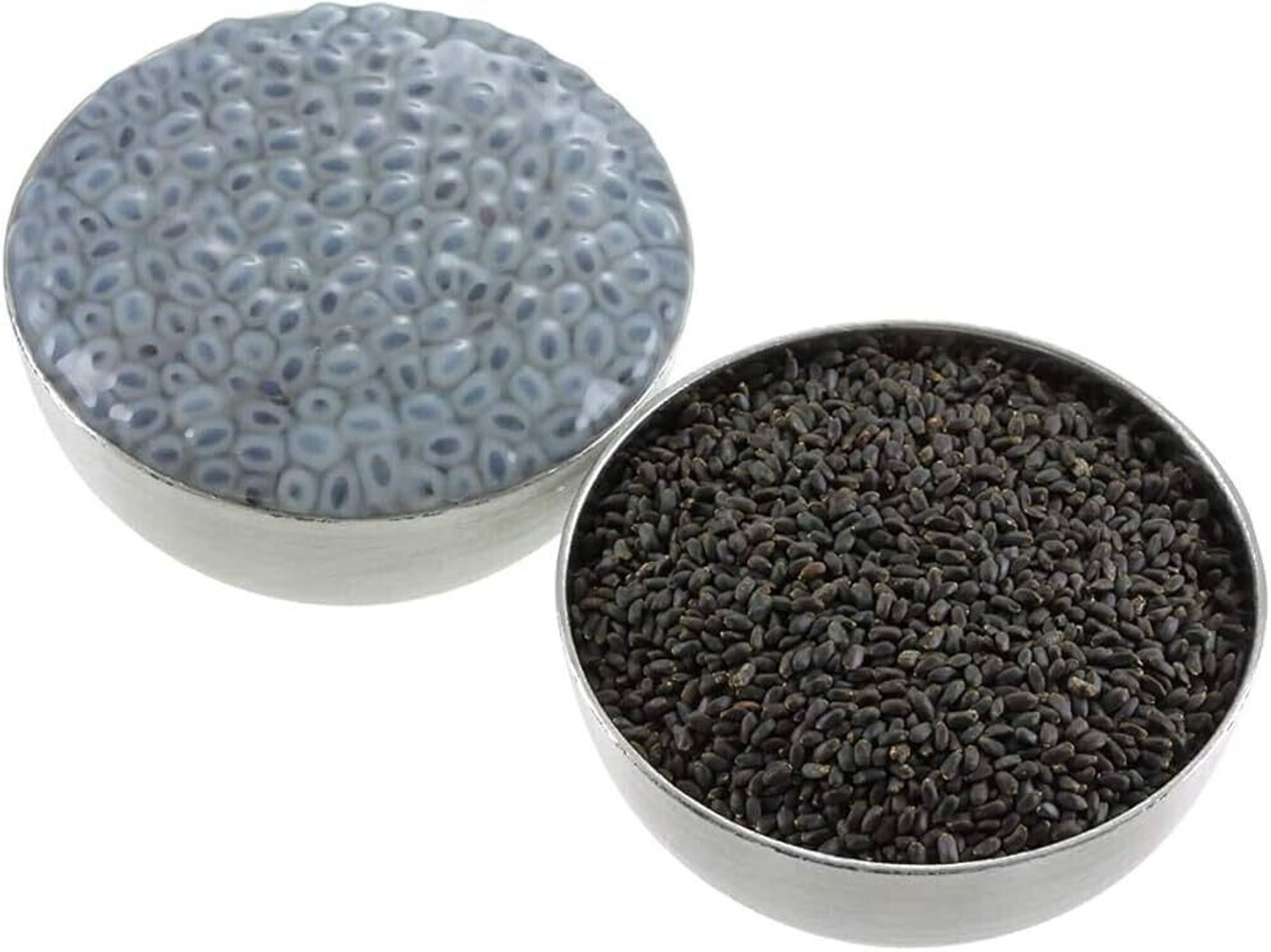 Image of AnnieHerbs Basil Seeds | Sabja Seeds for Falooda | Tukmaria Seeds for Eating | Takmaria Seed