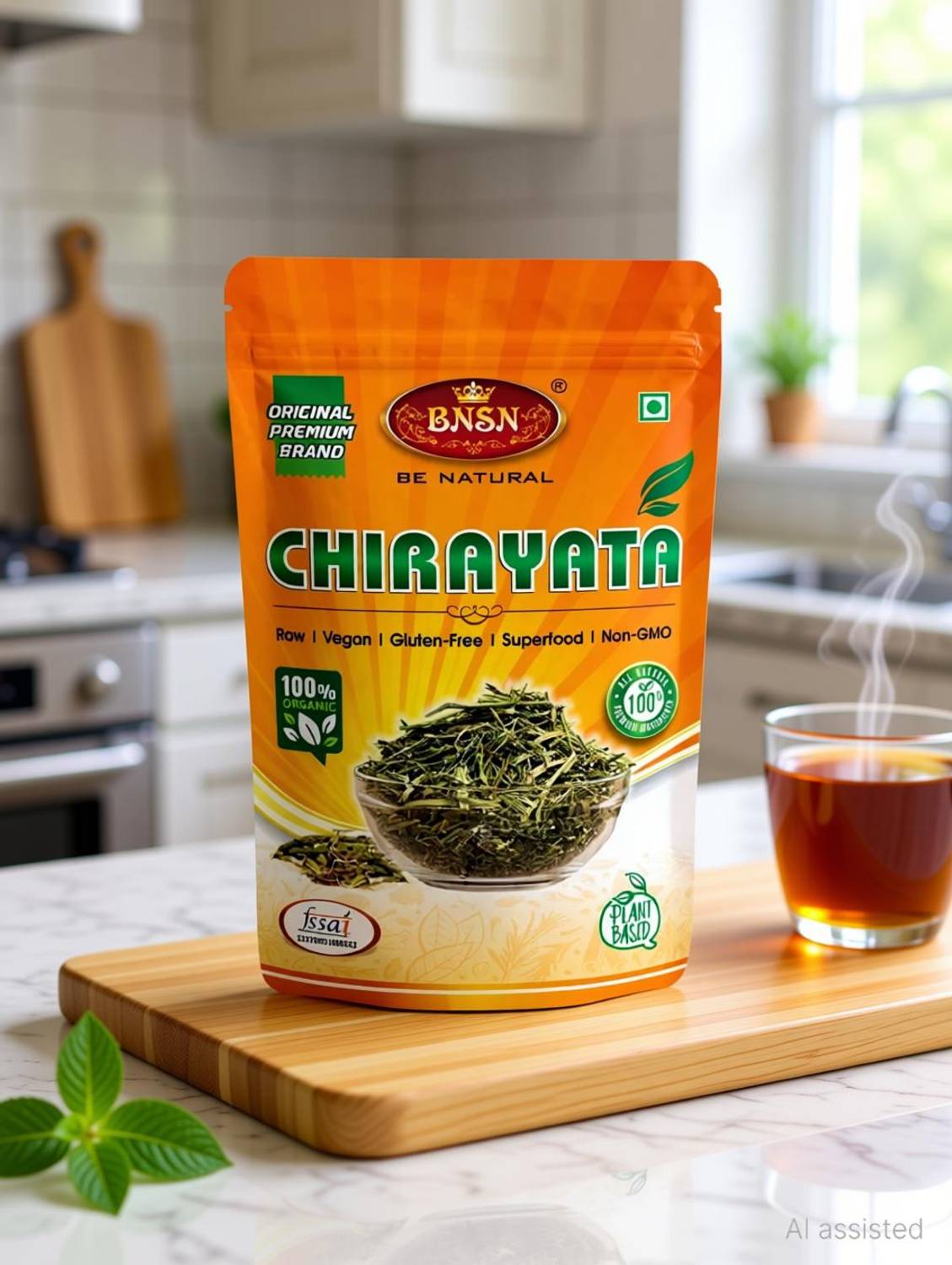 BNSN Chirata-1Kg |Kalmegh|100% Fresh & Natural Chirayta| Bitterstick|Swertia Seed