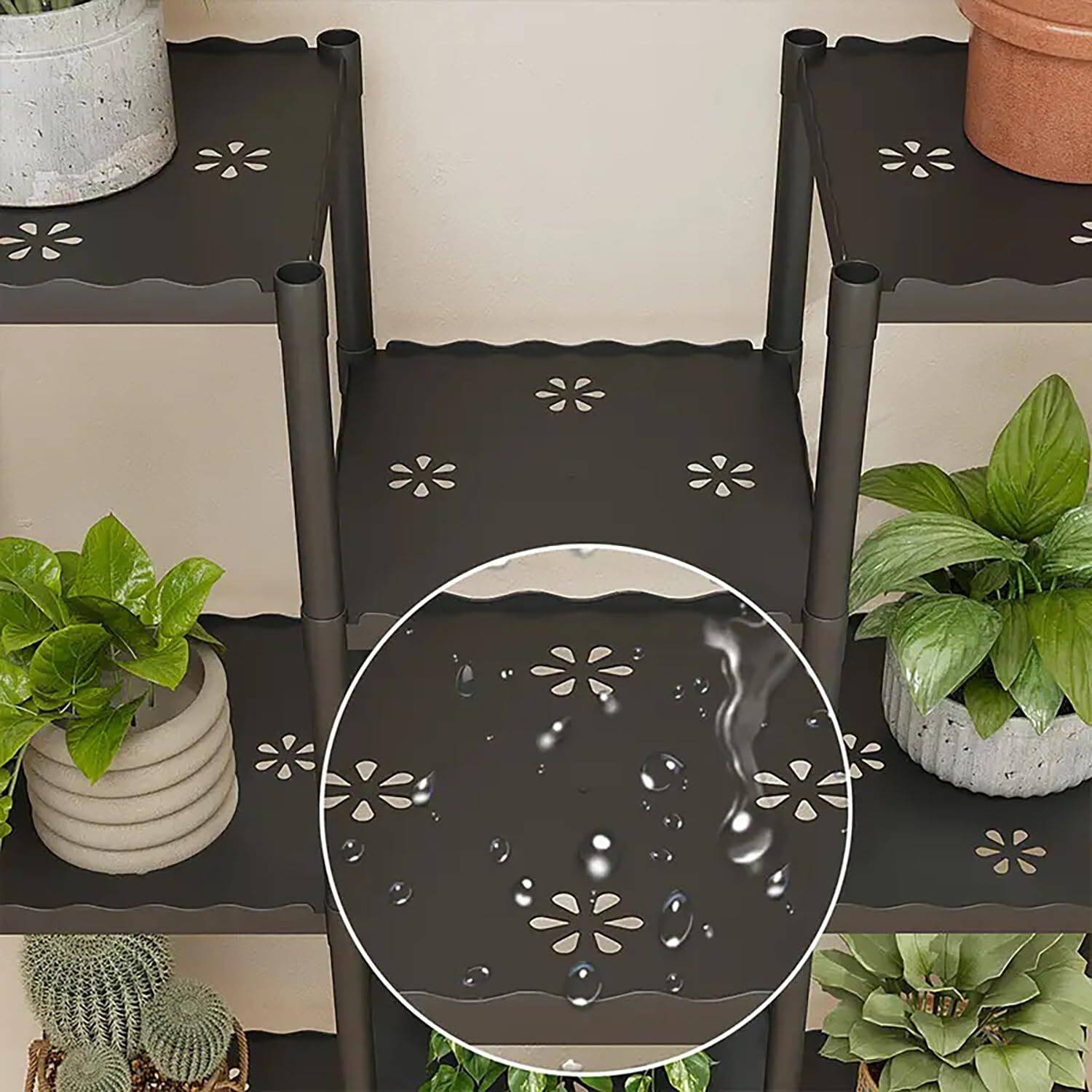 multi tiered indoor plant stand ToteBox Plant Stand, Wood Plant Stands Indoor Outdoor, Multi Tiered Wo   CounponYoleo