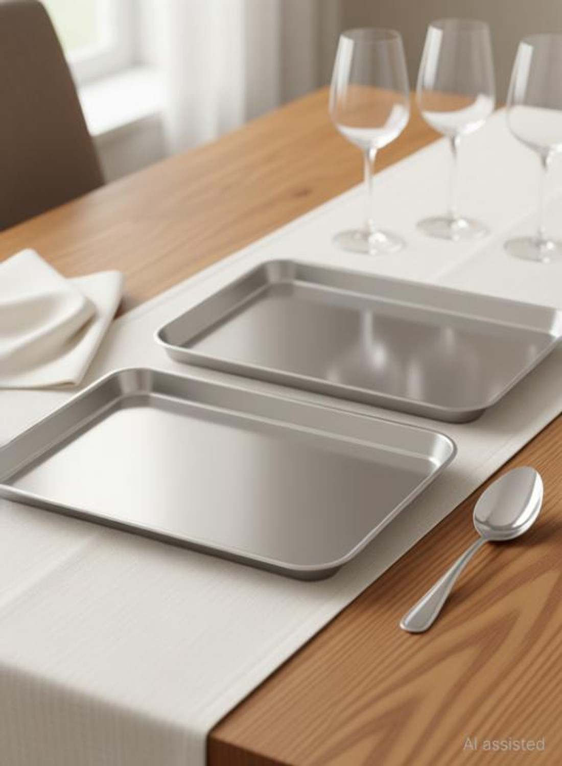 Image of SARIGA Deep Tray, Rectangle |No 3 Size -32.5 x 24.6 cm (LxW) Tray