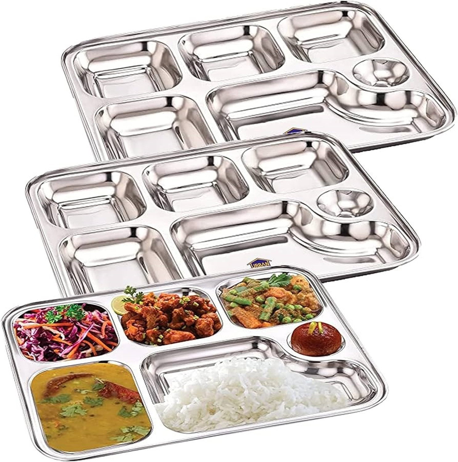 Image of Sprucezone 6 in 1 plate set of 3 Dinner Plate