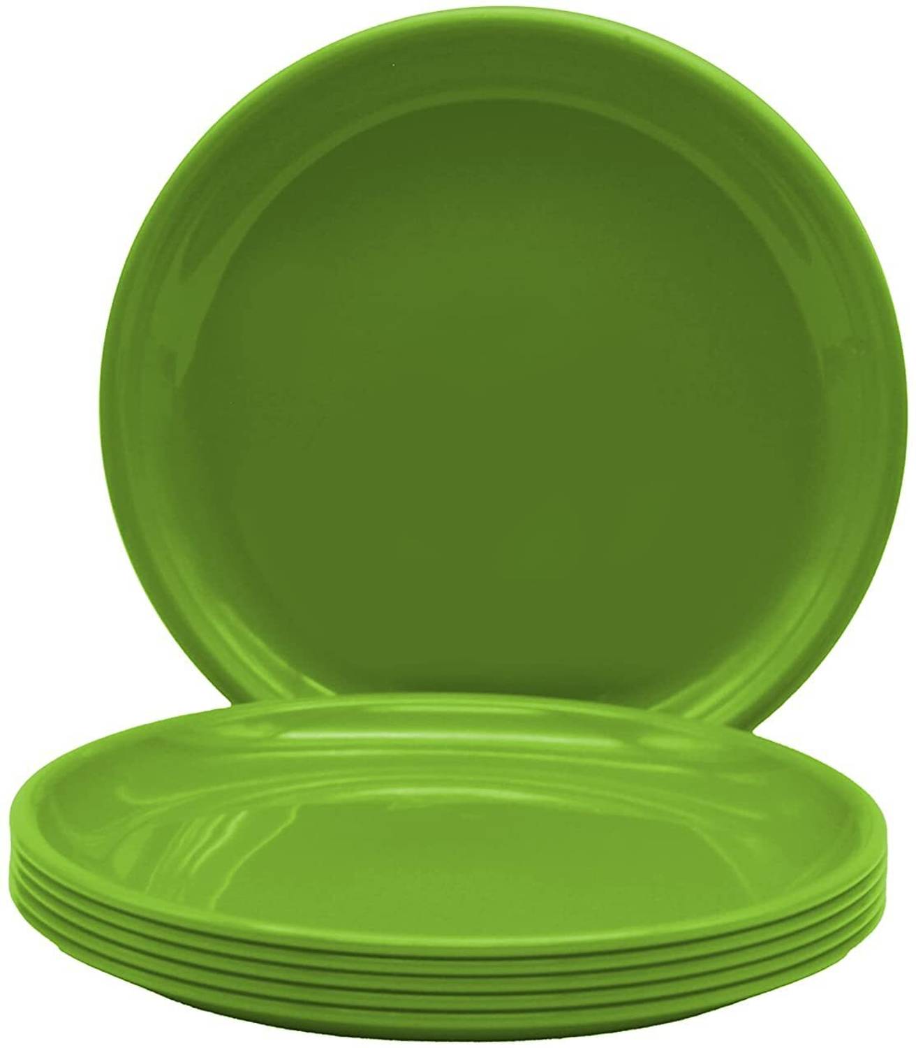 Bienvenue Microwave Safe & Unbreakable Round Full Polypropylene Plates Dinner Plate