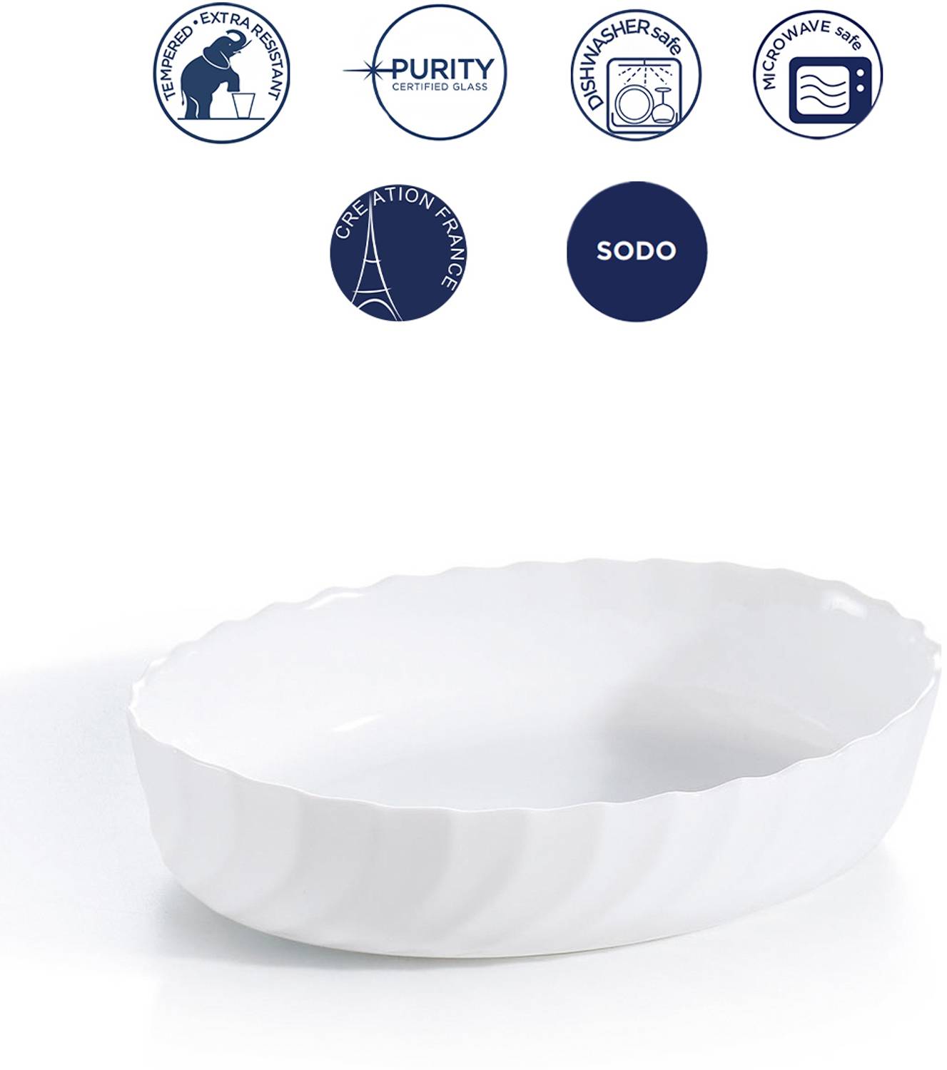 Luminarc Smart Cuisine Trianon Tart Dish 26 CM