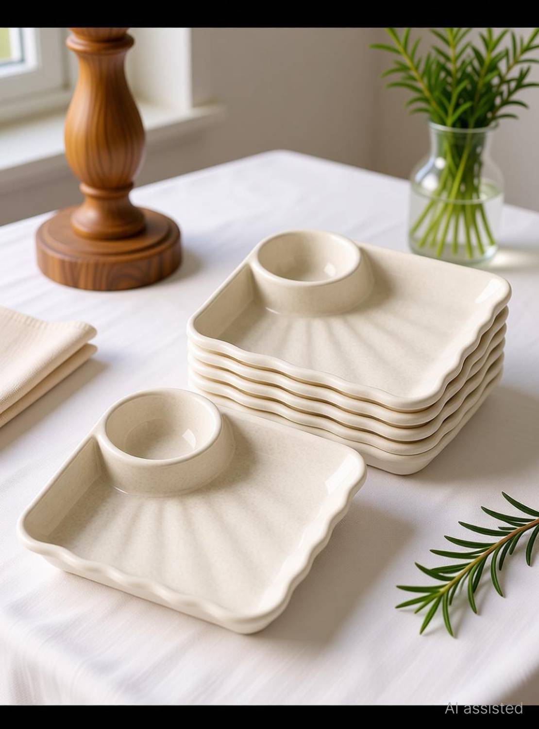 Dipchu Cream sandwich Chip & Dip Tray 6