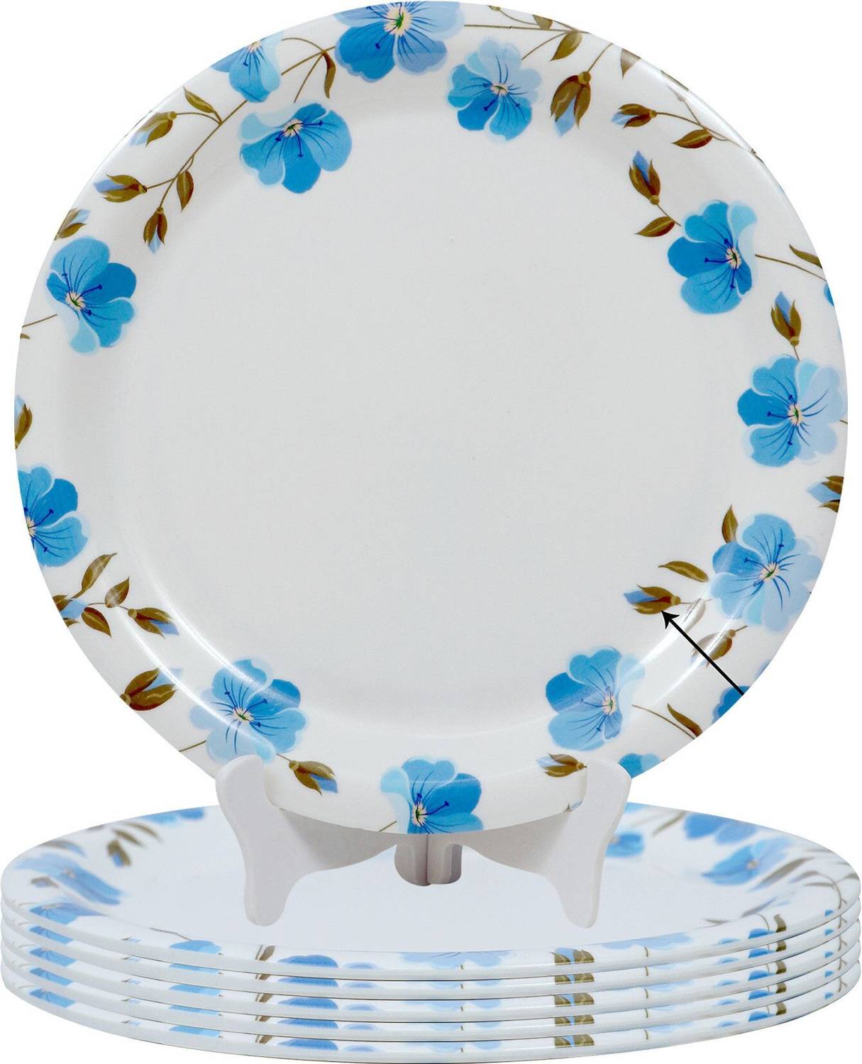 Ariya 11" Black & Gold Marble Plate – Premium Dinnerware for Stylish Dining Dinner Plate