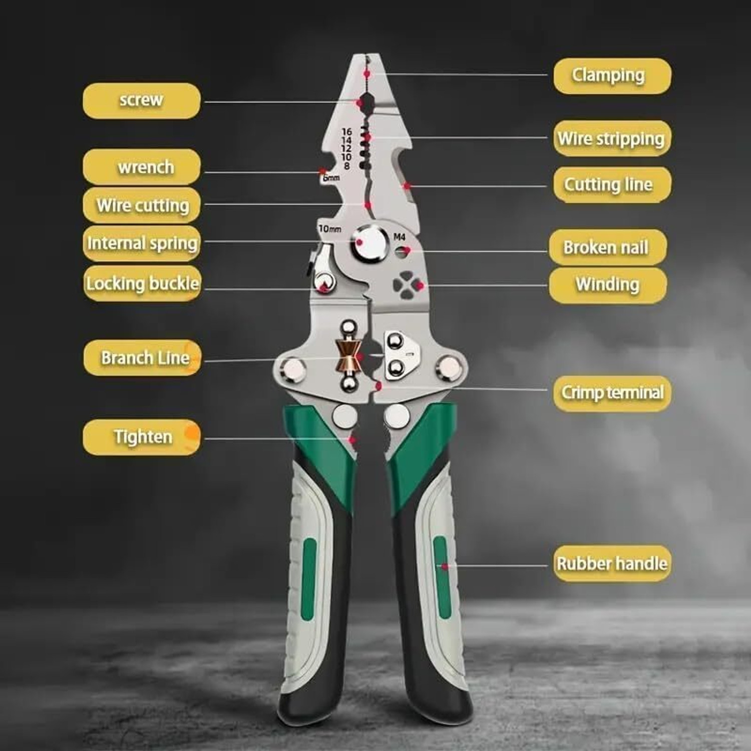 Image of VTH VSHLOM-1 Combination Snap Ring Plier