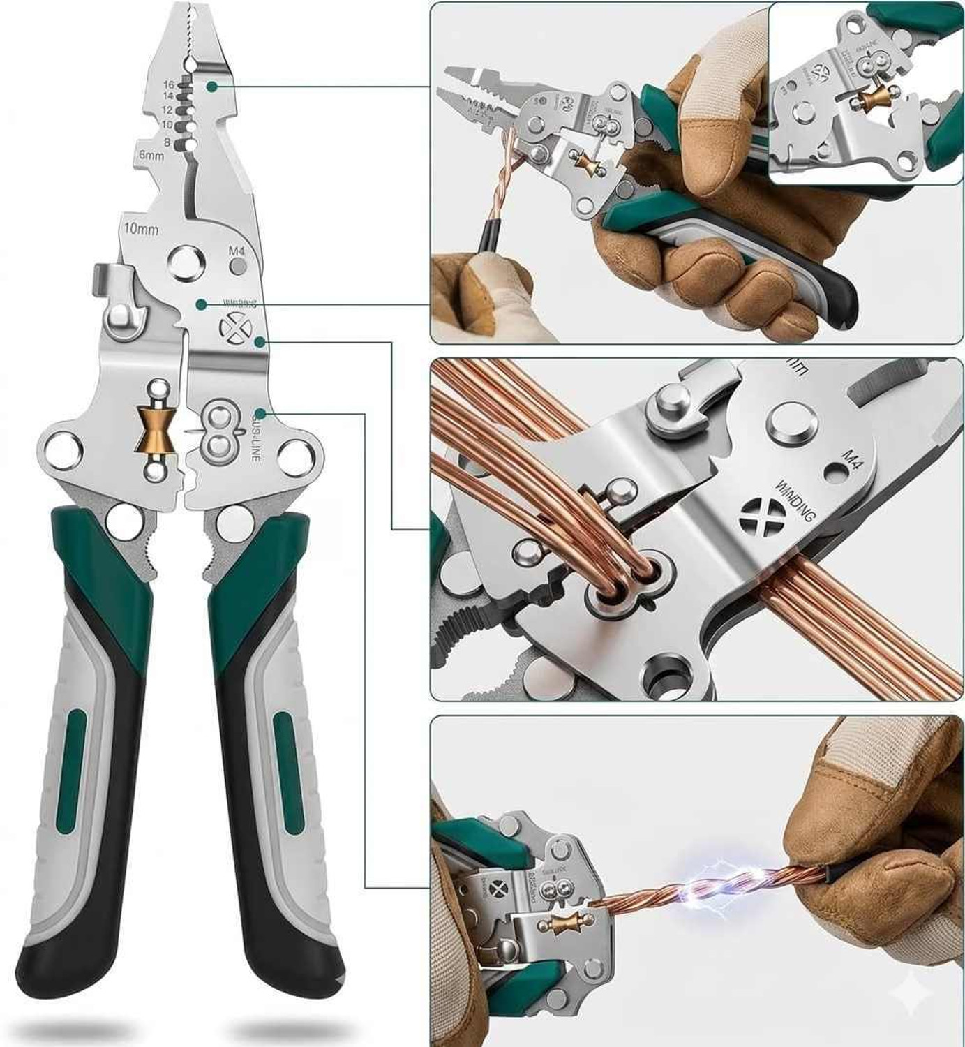 Image of VTH VSHLOM-1 Combination Snap Ring Plier