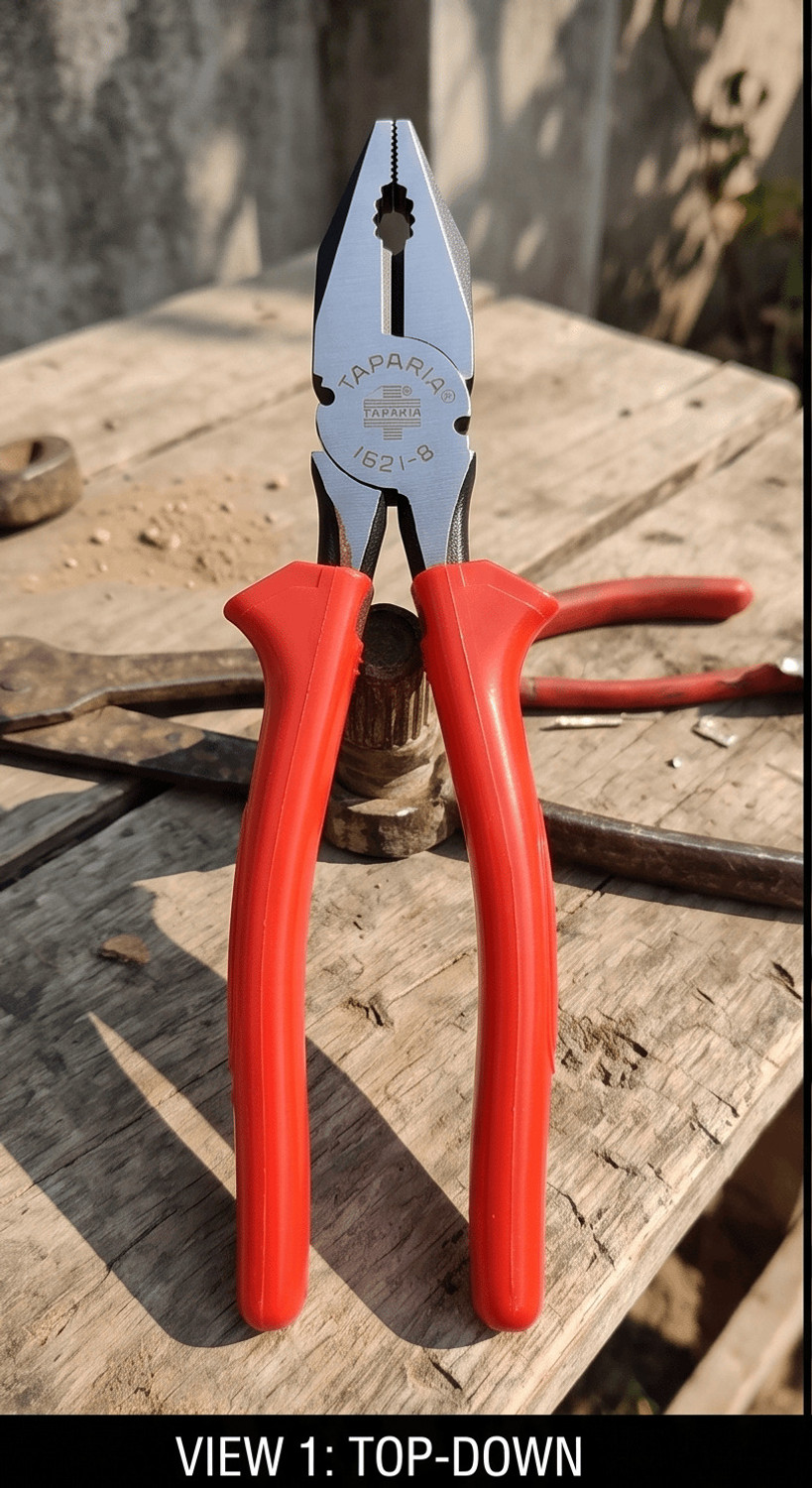 Image of VTH Taparia Plier 1621-8 Combination Snap Ring Plier
