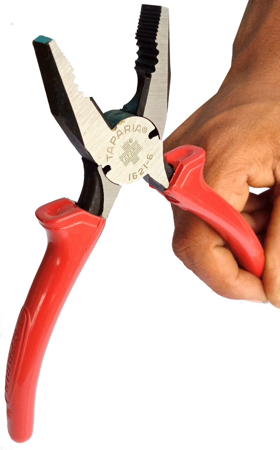 Image of TAPARIA 1621-6 inch cutting plier heavy duty Lineman Plier