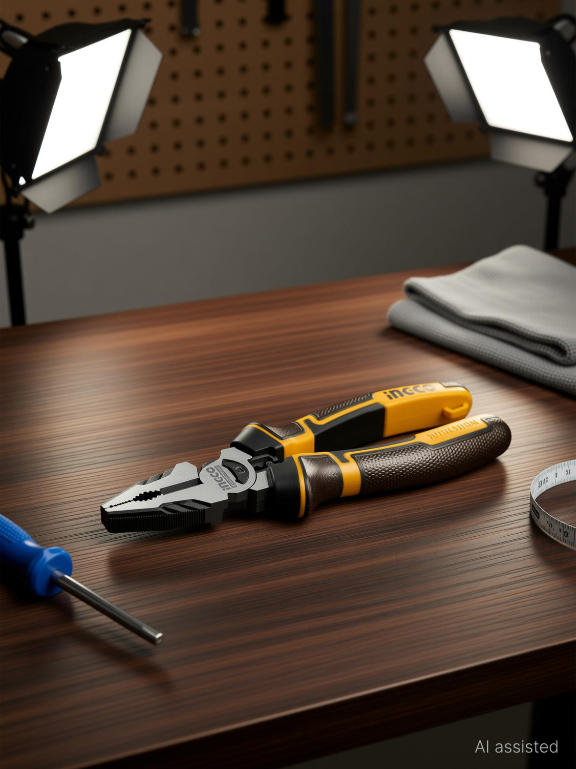 Image of INGCO HHCP28200 Combination Snap Ring Plier