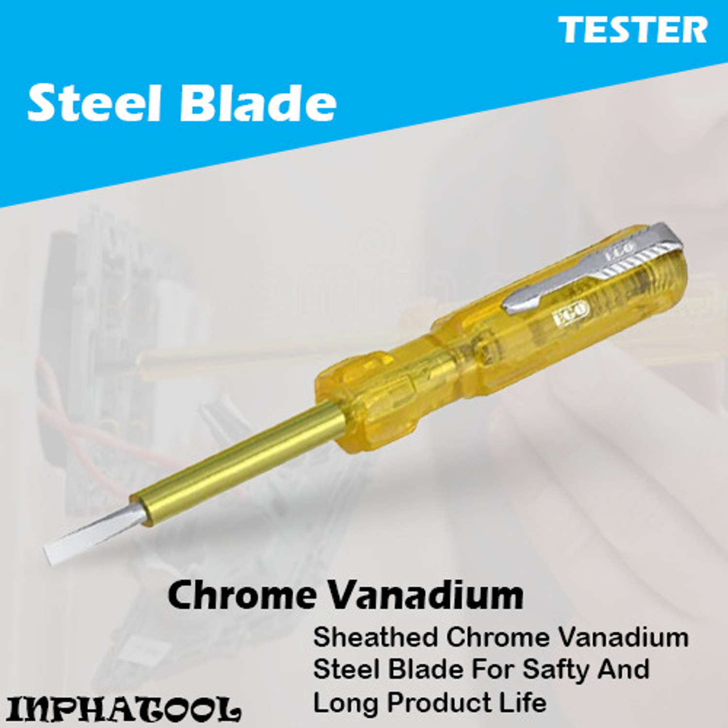 Image of ARQEST Plier with Wire Cutter, Tester, 2in1 Screwdriver, Claw Hammer Power & Hand Tool Kit
