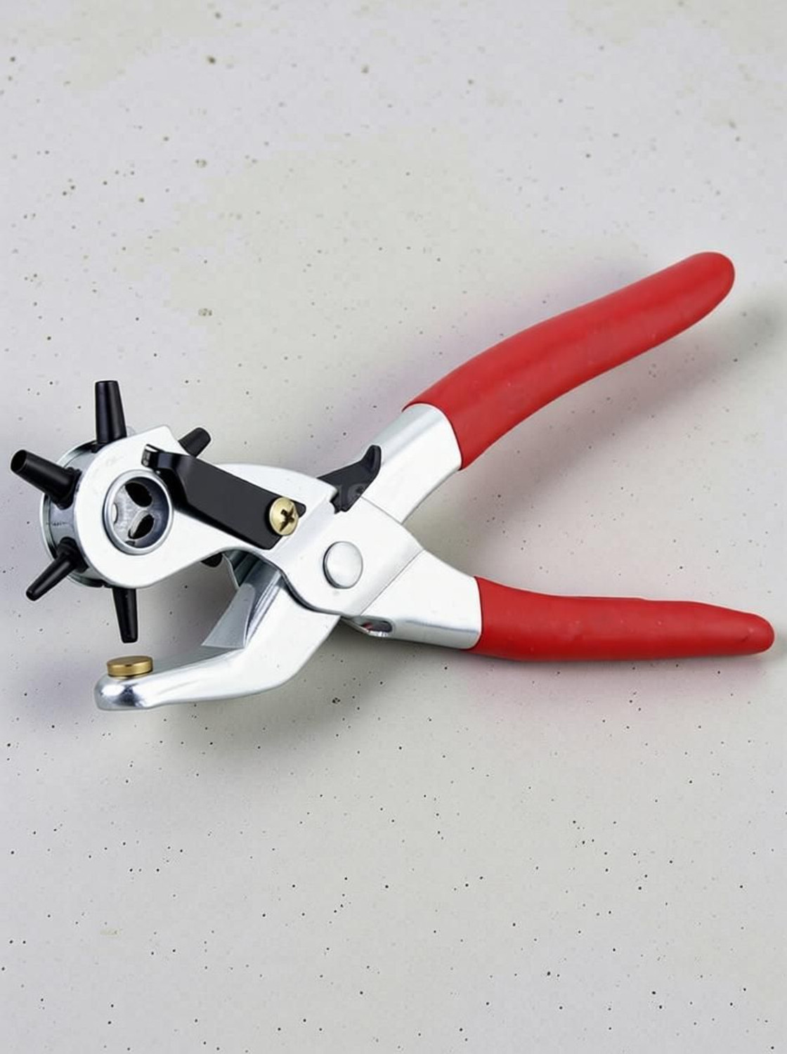 Image of Drunna Metal Belt Punching Machine with Multiple Hole Sizes Pliers Repair Tool /Multi-Tools for Leather Strap or Waist Belts Pincer Plier