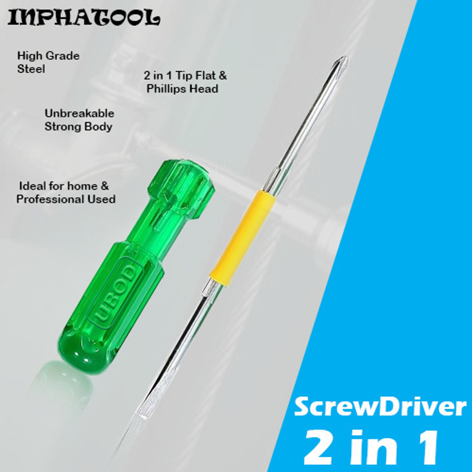Image of ARQEST Plier with Wire Cutter, Tester, 2in1 Screwdriver, Claw Hammer Power & Hand Tool Kit