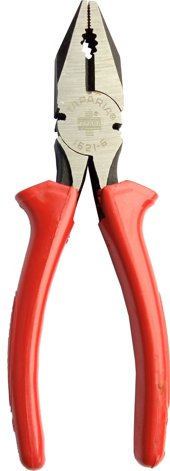 Image of TAPARIA 1621-6 inch cutting plier heavy duty Lineman Plier