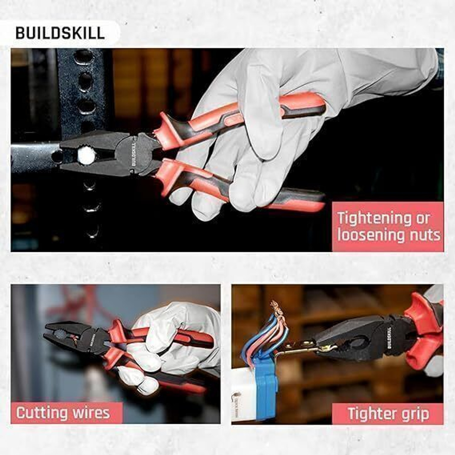Image of BUILDSKILL BCP0108 Lineman Plier