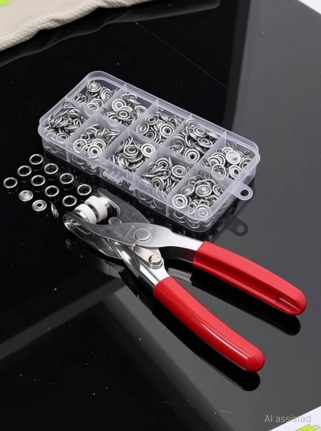 Amrutam Enterprise stainless steel Button Punch Plier Punch Plier
