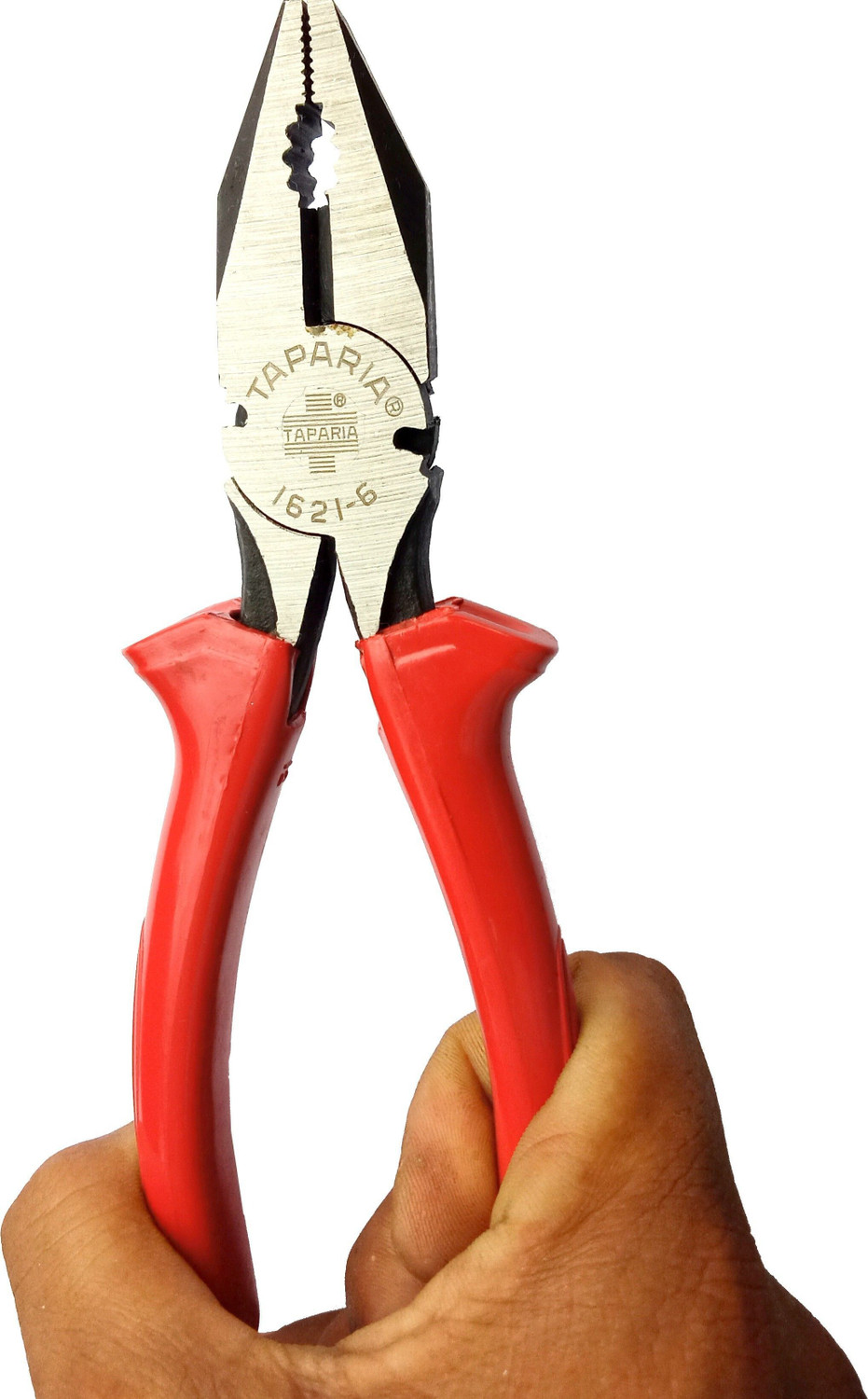 Image of TAPARIA 1621-6 inch cutting plier heavy duty Lineman Plier