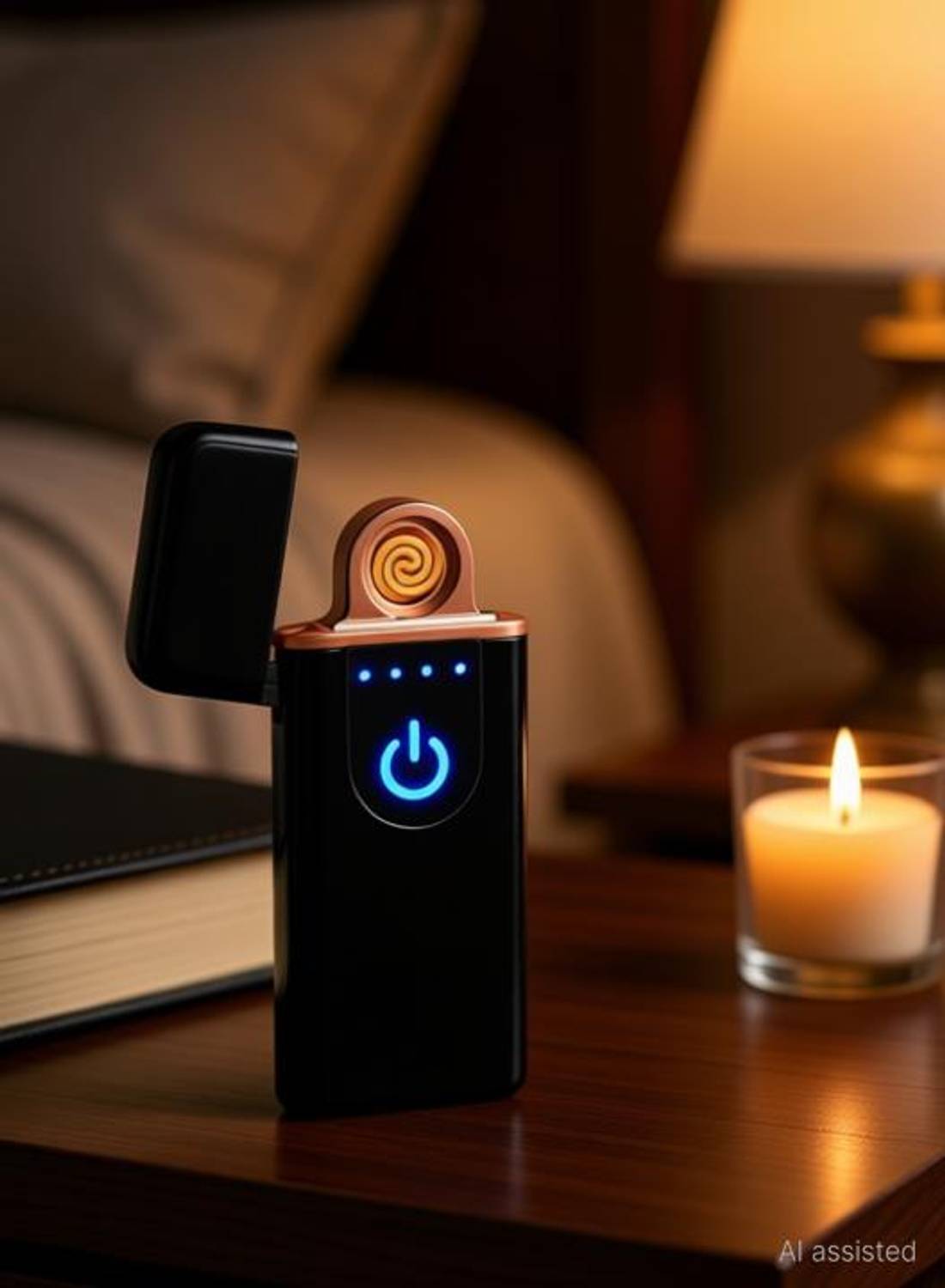 ZEPAD USB Charging Finger Touch Electric Lighter - Image 1