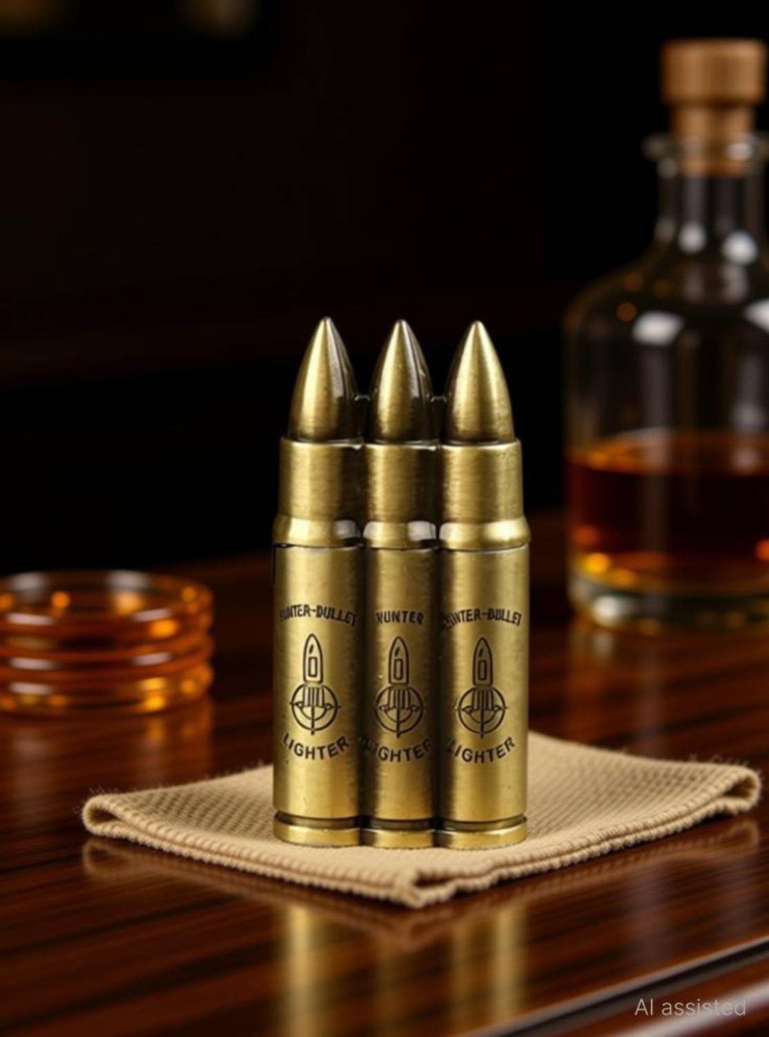 BulletLighter Metal Cigarette Lighter: The Perfect Gift for the Man Who Has Everything Pocket Lighter