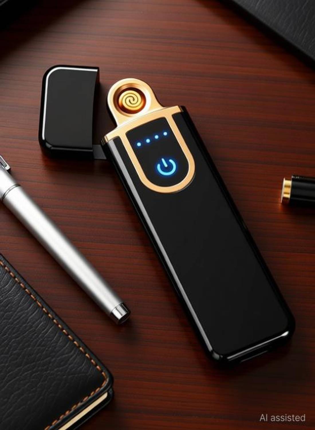 NVIRAV Pocket Rechargeable Touch Lighter