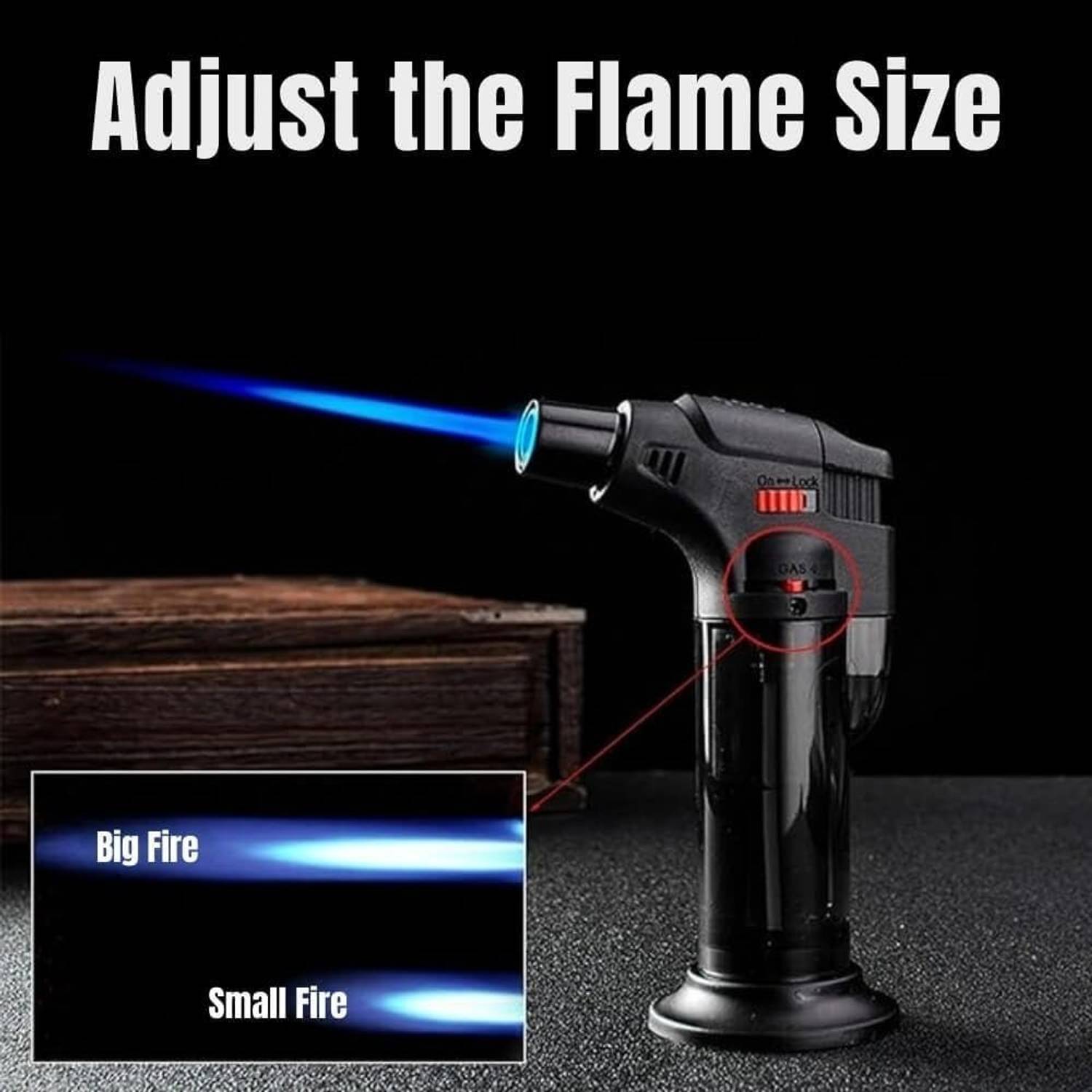 SMARTGREEK Butane Lighter Adjustable Pocket - Image 2