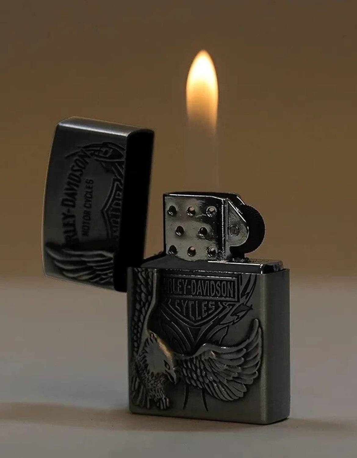 VNS Vintage Flip-Top Cigarette Lighter - Image 5
