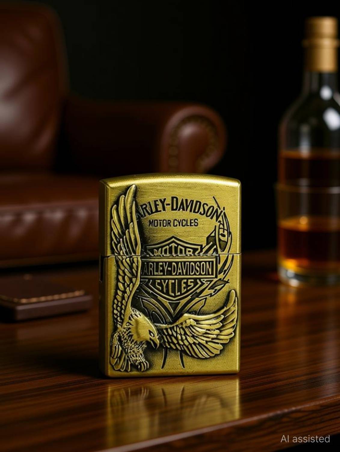 VNS Vintage Flip-Top Cigarette Lighter - Image 1