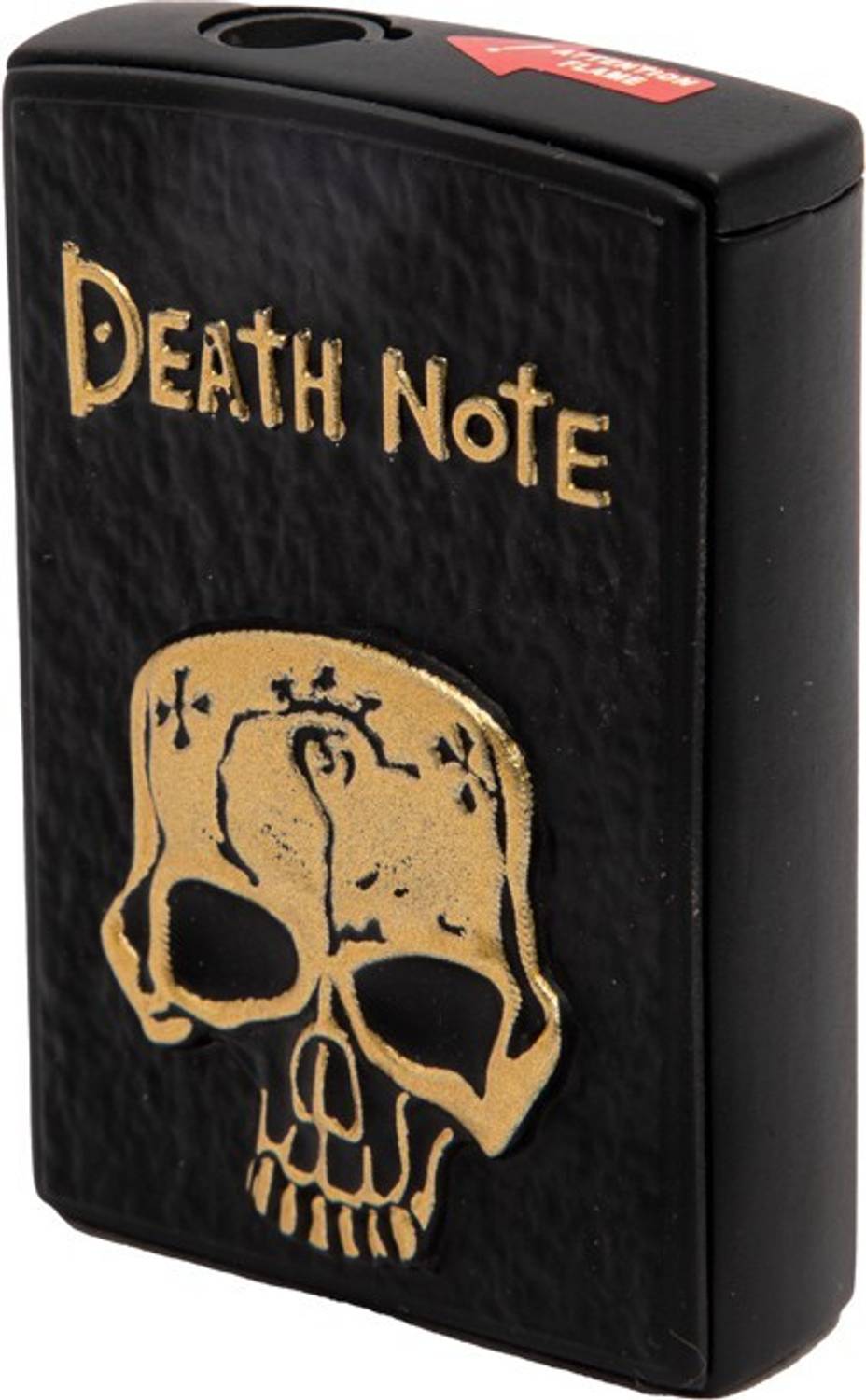 The Chaabi Shop Death Note Engraved Black & Golden Pocket Lighter - Image 2