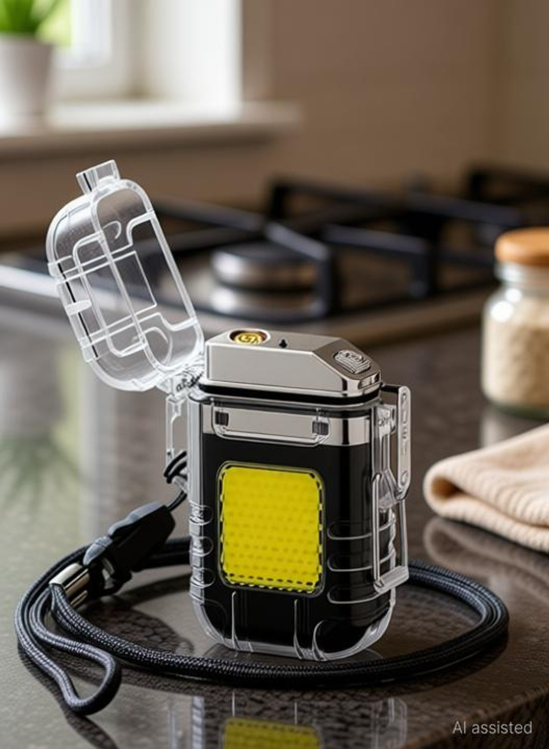 Image of MJ Hub Flashlight With Lighter lighter with flashlight Pocket Lighter