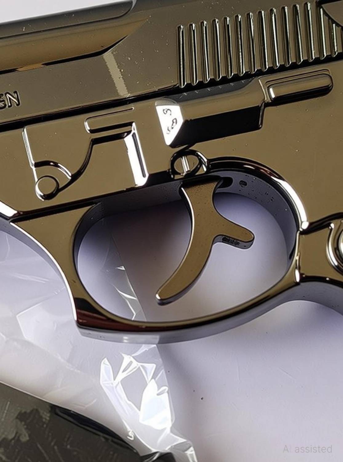 adorrobella Gun Shaped Pocket Lighter - Image 5
