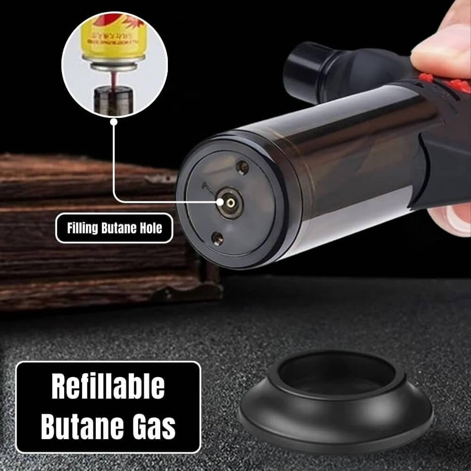 SMARTGREEK Butane Lighter Adjustable Pocket - Image 3
